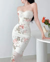 FLORAL BODYCON DRESS