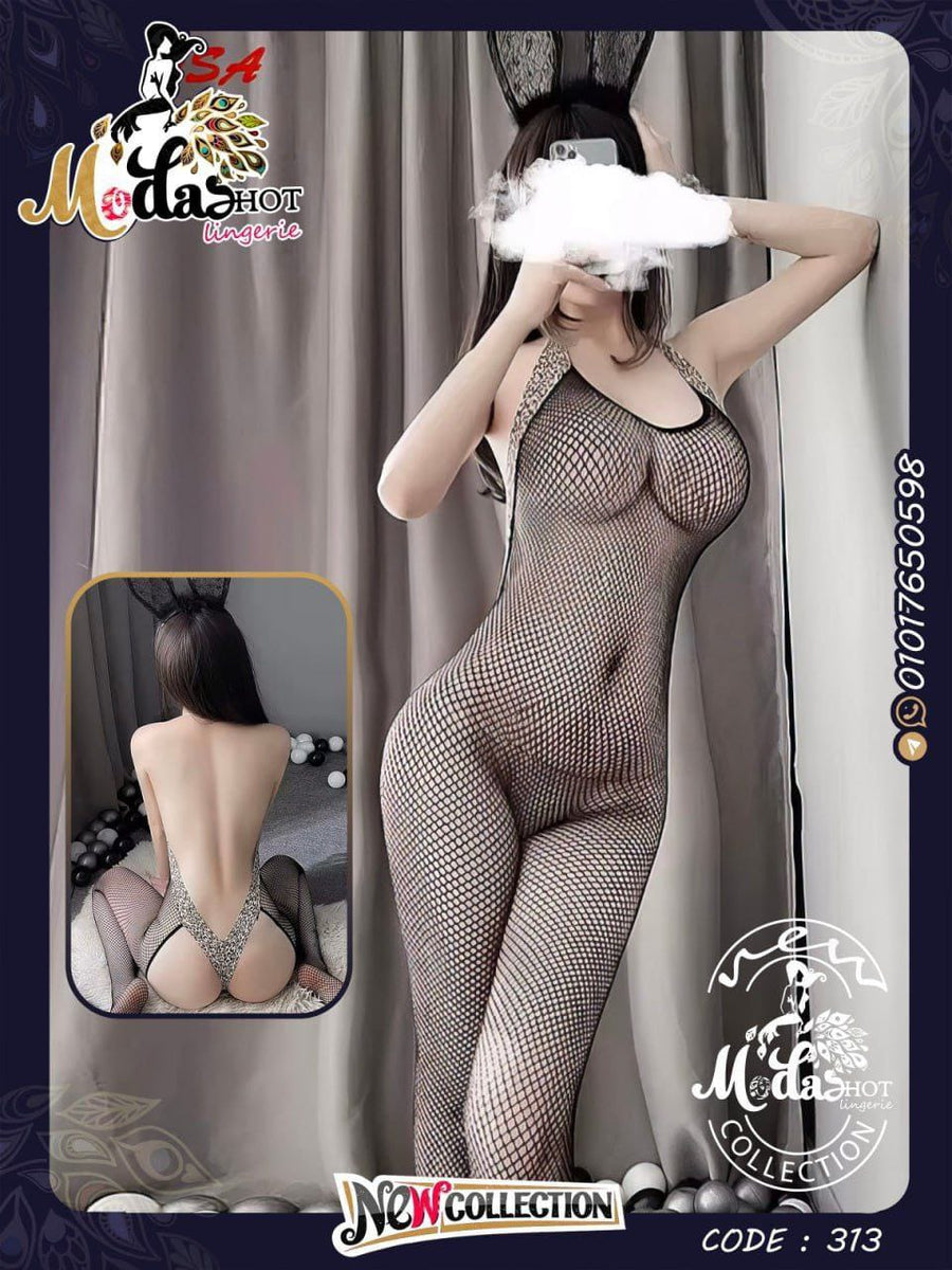 بودي ستوكينج شبك كامل – كود 313 | Free Size 50-80 KG