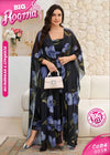Black Floral Big Size Homewear Set Code 0039