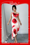Floral One Shoulder Lingerie Night Dress Code 1630