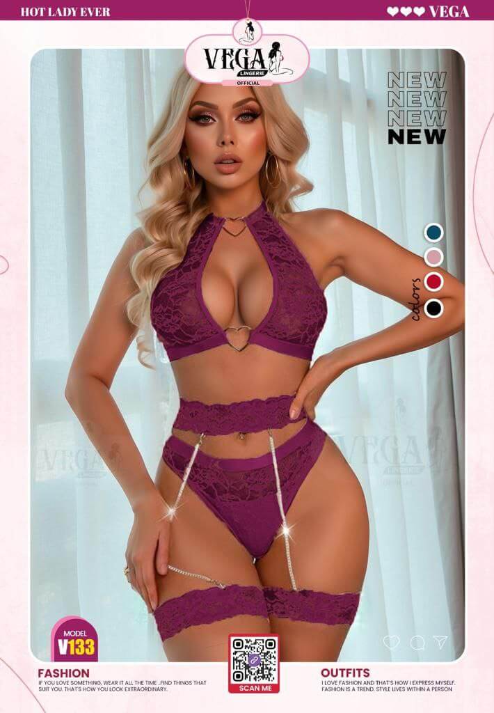 Ladies' Lace Bodysuit With Underwire, Sexy Lingerie