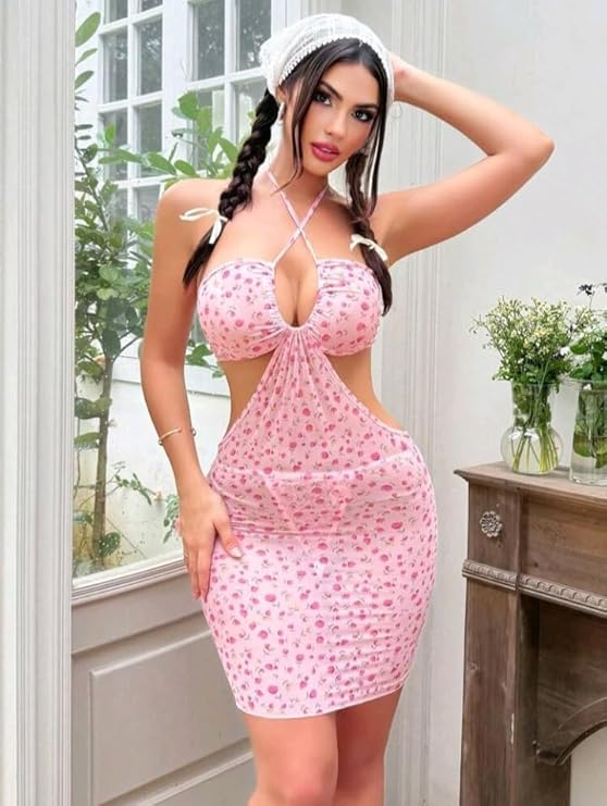 Lingerie New Lingerie Sexy Style Dress Decorated with Roses