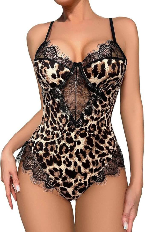 Tiger Jumpsuit Lingerie, One Size