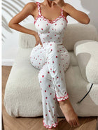بيجامة حمالة قطعتين كود 694 | Free Size 55-80 KG | Divarouj