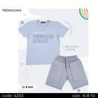 Boys Set Of 2 Pieces T-Shirt Short