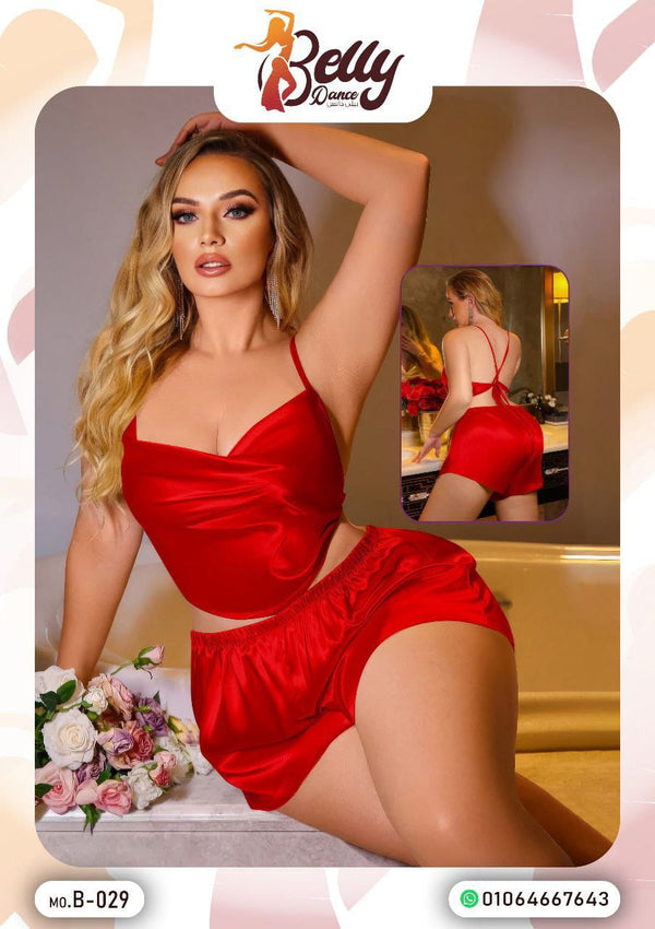 🔥 Satin 2-Piece Lounge Set – Soft, Silky & Elegant
