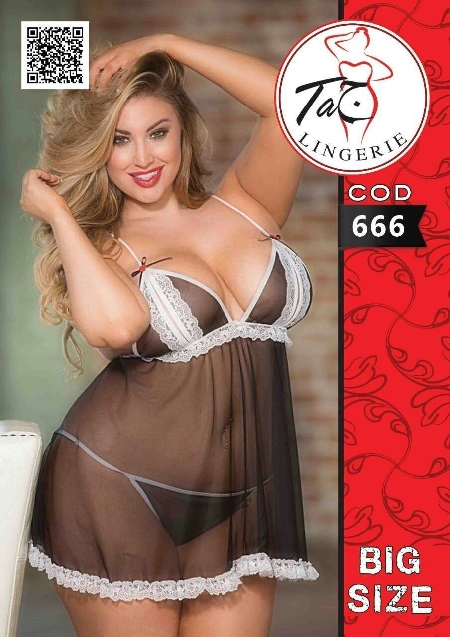 لانجري مقاس كبير كود 666