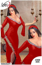 Open Side Lycra Dance Abaya | عباية رقص ليكرا مفتوحة الجنب