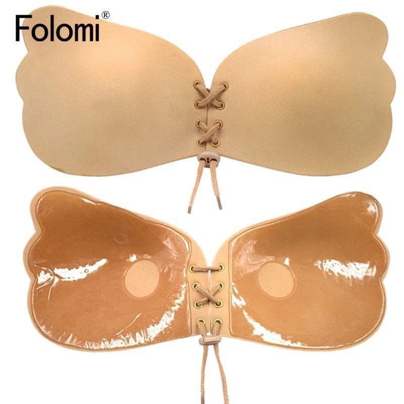 Bra Invisible Women's Spandex & Silicone Bra