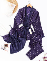 بيجامه ستان 3 قطع