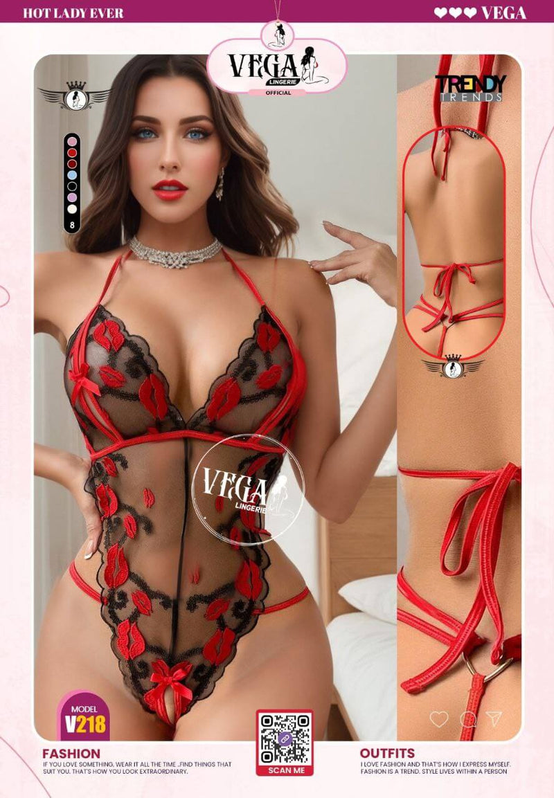 طقم نوم حريمي كود V218 | Free Size 50-80 KG | Divarouj