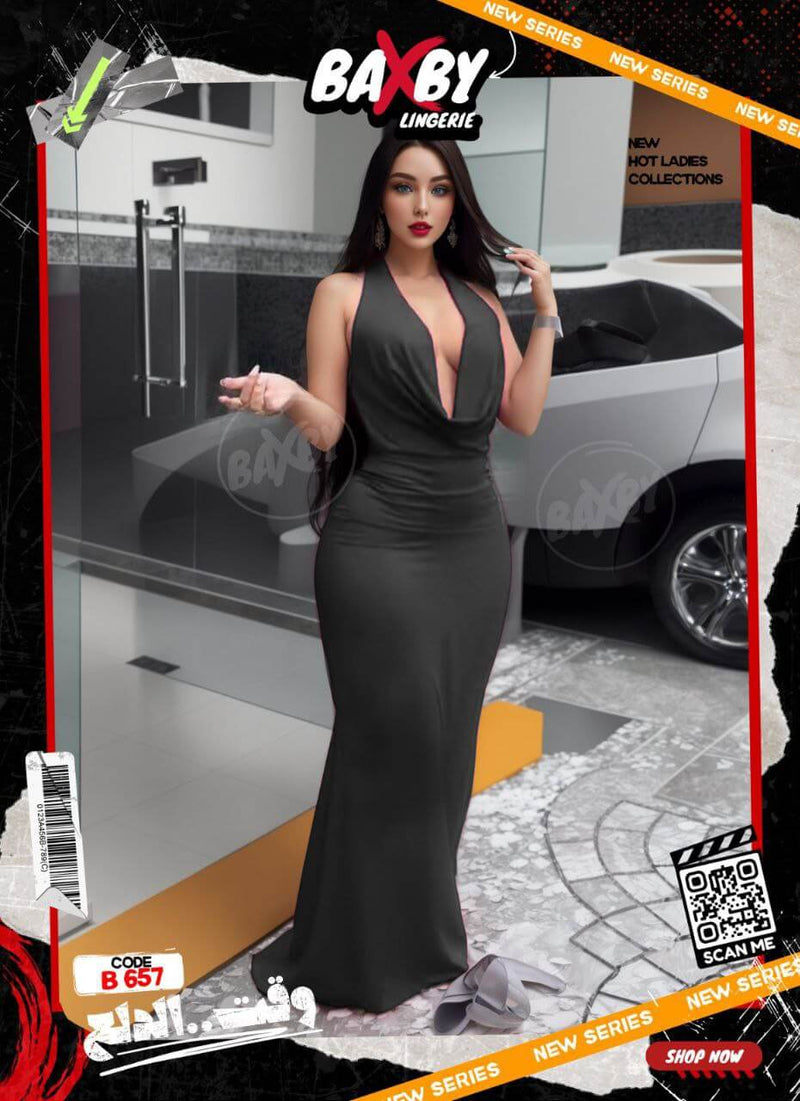 maxi dress lingerie