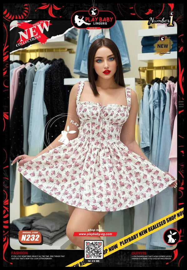 Floral Corset Lace Bodycon Mini Dress