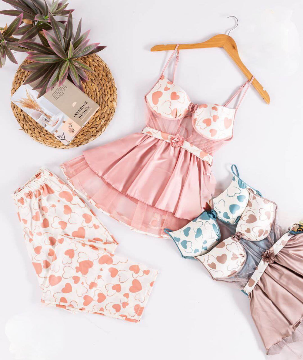 بيجامه بنطلون ستان مستورد