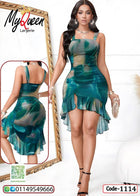 لانجري قصير مثير بفتحة جانبية - كود 1114 من&nbsp; Lingerie