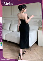 فستان لانجري أسود دانتيل | Free Size 50-80 KG | Divarouj