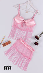 ✨ Model 3334 – Sensual Fringe Lingerie Set