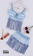 ✨ Model 3334 – Sensual Fringe Lingerie Set