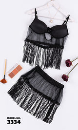 ✨ Model 3334 – Sensual Fringe Lingerie Set