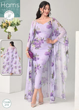 elegance with our luxurious 2-piece floral homewear set