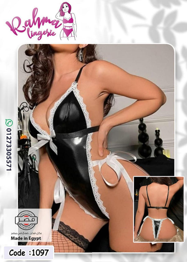 🖤 Sexy Lingerie Bodysuit – Code 1097