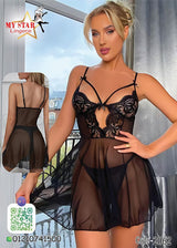 لانجري شيفون دانتيل فاخر – Code 2062