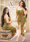 Ruched Bodycon Midi Dress | فستان ميدي ضيق بكشكشة
