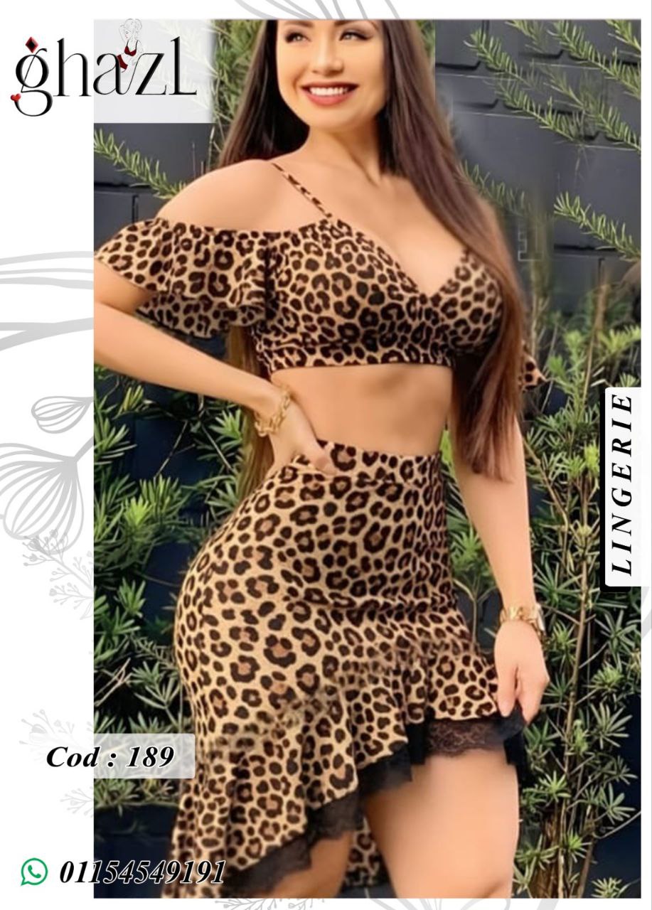 🐆 Leopard Two-Piece Set