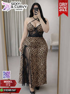 🐆 Leopard Maxi Lingerie – big Size