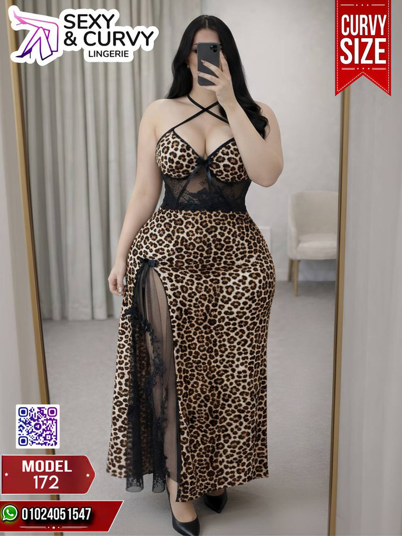 🐆 Leopard Maxi Lingerie – big Size