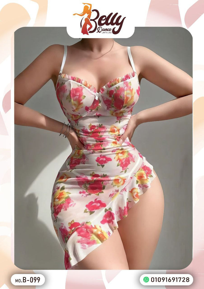 Floral Night Dress – Model B-099