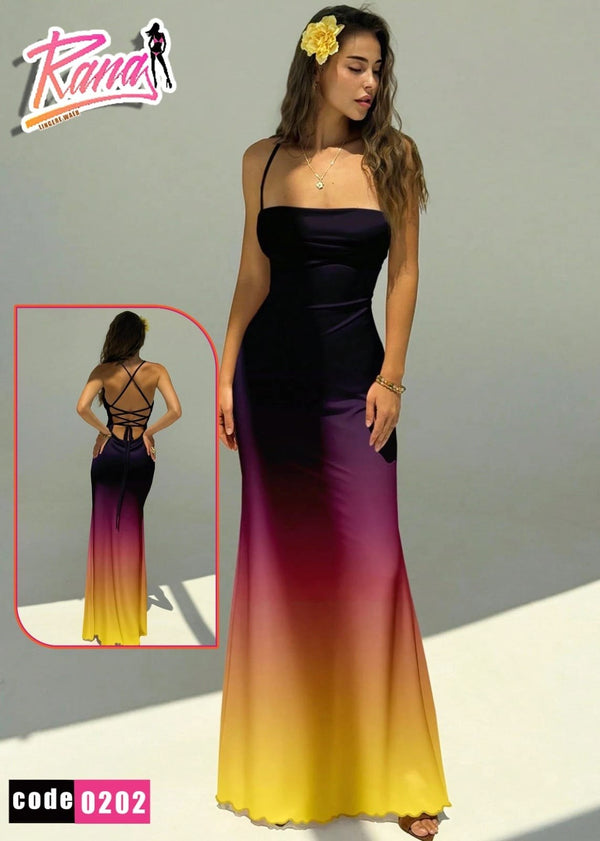 Gradient Maxi Dress – Code 0202