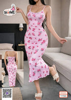 Floral Maxi Dress – Model 1150