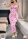 Floral Maxi Dress – Model 1150