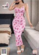 Floral Maxi Dress – Model 1150