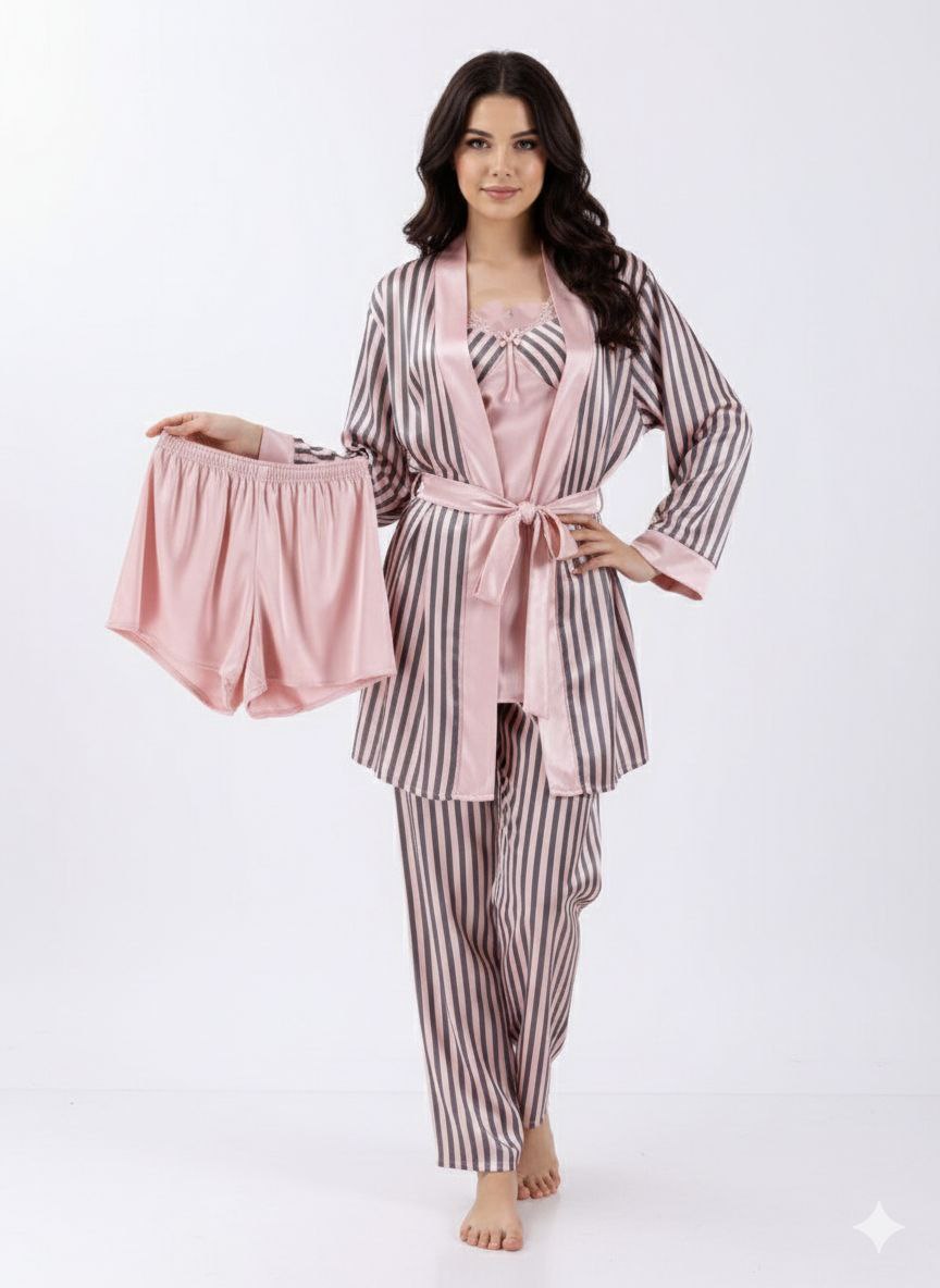 بيجامه ستان 3 قطع