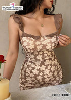 Floral Ruffle Maxi Dress – Elegant Women's Summer Dress