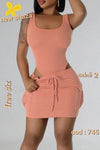 Ribbed Two-Piece Homewear Set | طقم هوم وير قطعتين