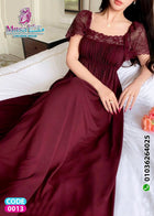 Maxi Nightgown Dress – Elegant Women's Homewear & Sleepwear