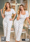 Heart Print Pajama Set – Women’s Homewear & Sleepwear
