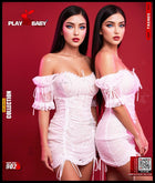 فستان لانجري أبيض بلاي بيبي كود 902 | Free Size 50-80 كيلو
